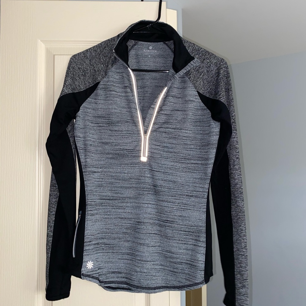 Grey Quarter Zip